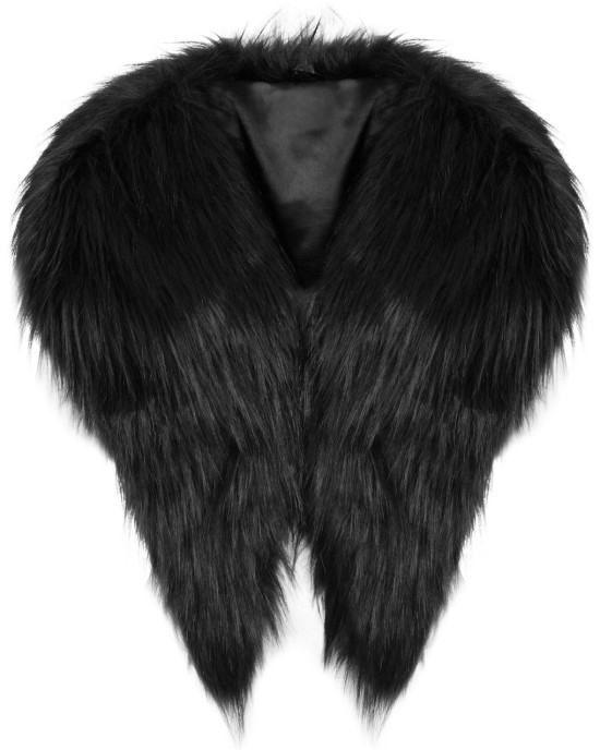 Luxury collar with broad shoulders