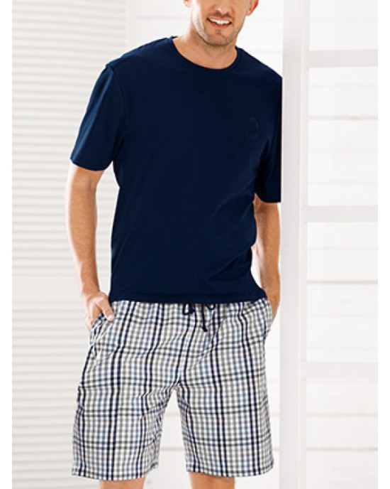 men's pajamas, short sleeve
