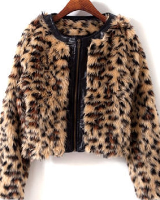 Leopard coat