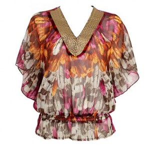 Kimono with accessory