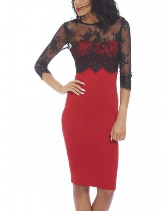 Defiant dress with lace