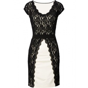 Impressive dress with lace