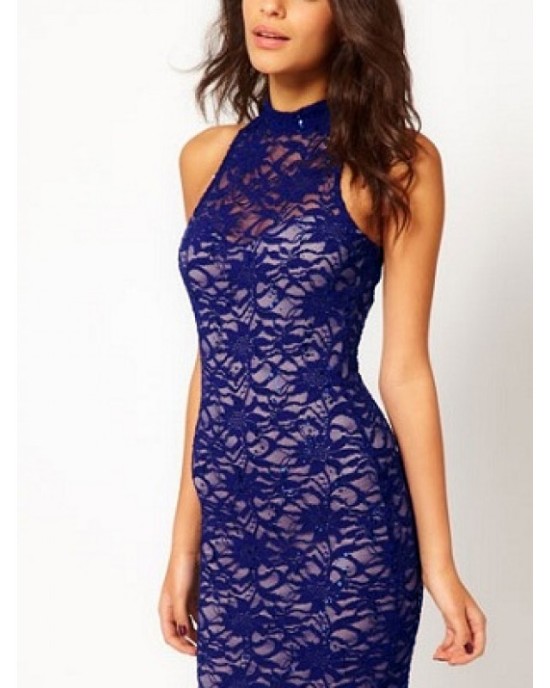 Рокля в лилав цвят