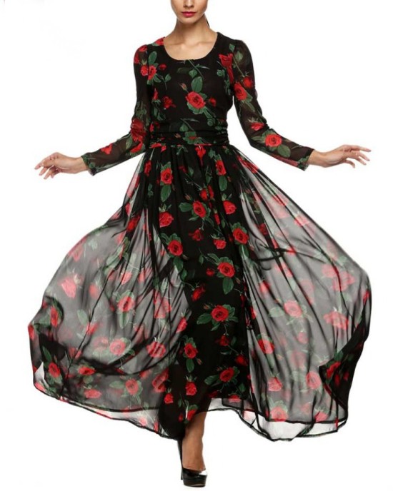 Dress up chiffon roses Dress up chiffon roses