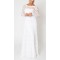 A long white dress