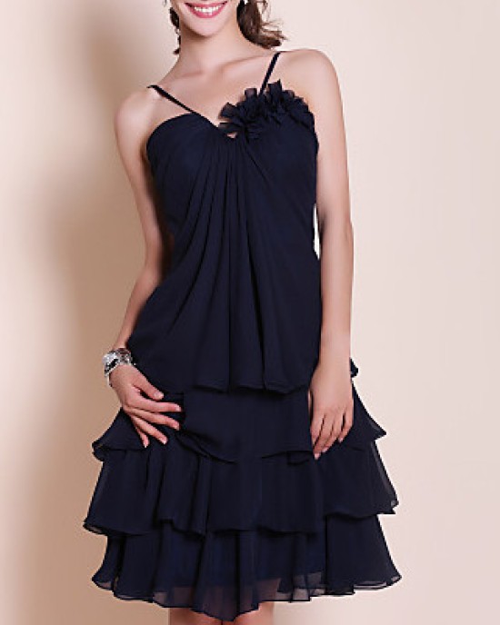 Boutique dress with ruffles
