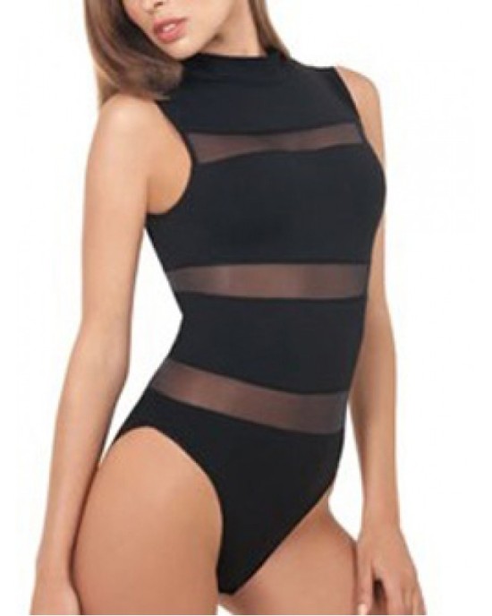 Cotton body with tulle