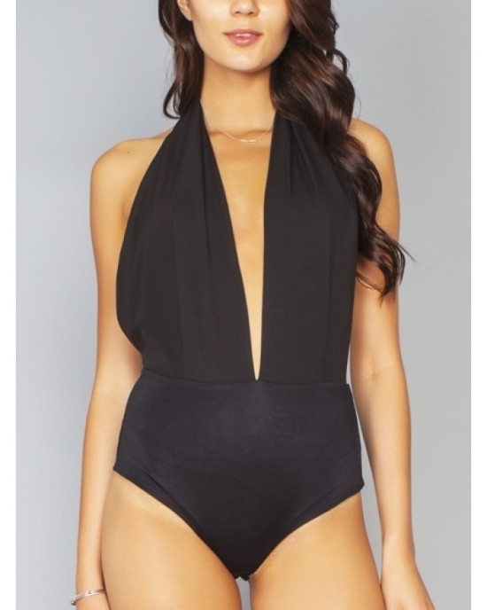 Black body with bare back