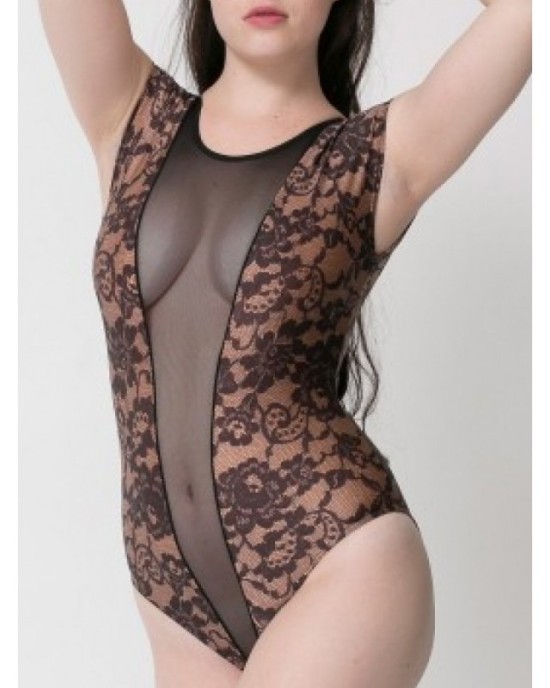 Tulle and lace bodysuits