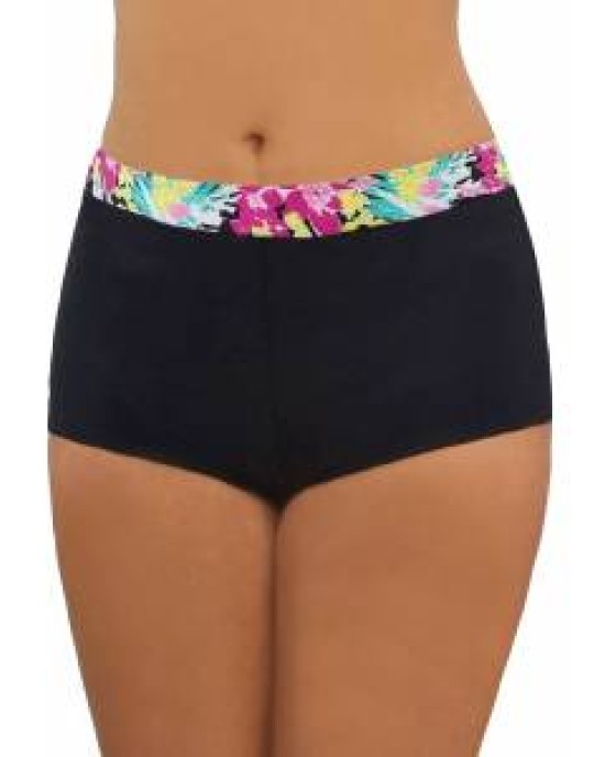 Swimsuit with color accent