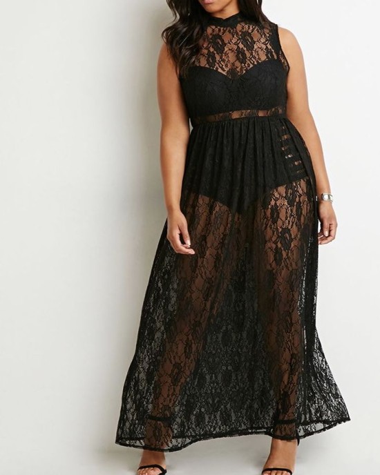 Light dress of lace
