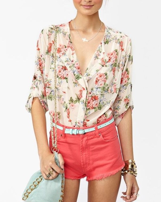 Sport-elegant blouse