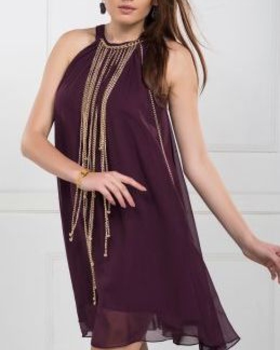 Airy tunic with accessory Airy tunic with accessory