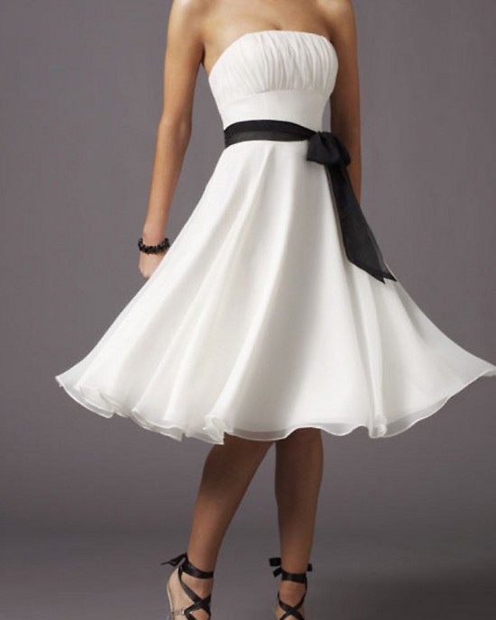 Formal chiffon dress